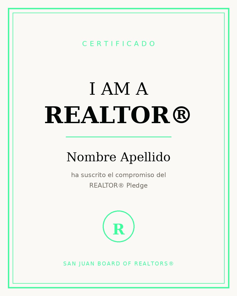 Certificado REALTOR®